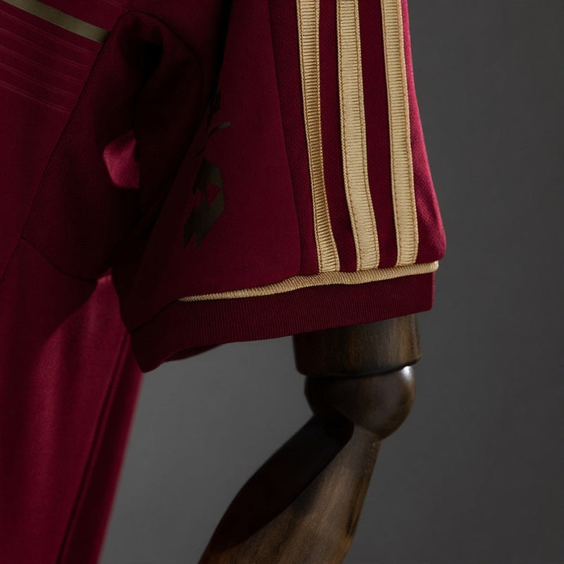 Camisa Adidas Fluminense III 12/13 - Vinho+Dourado