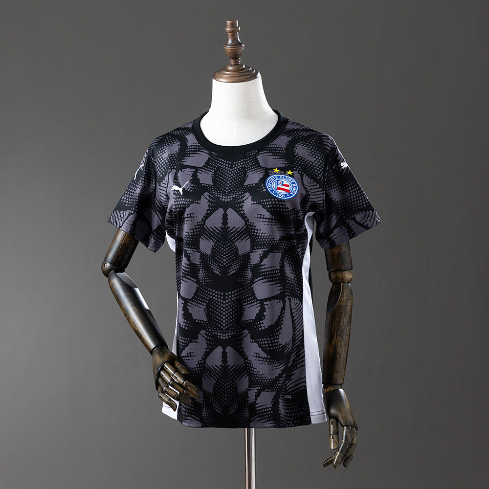 Camisa Bahia 2025/26 - Goleiro Feminina - Preta