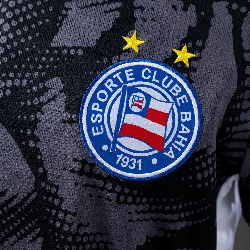 Camisa Bahia 2025/26 - Goleiro Masculina - Preta