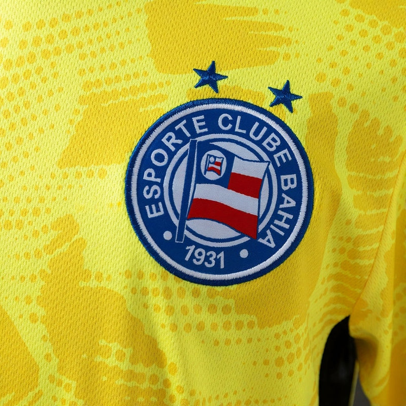 Camisa Bahia 25/26 Masculino Goleiro-Amarelo