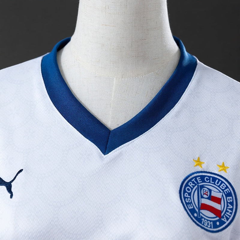 Camisa Bahia I 25/26 Torcedor Puma Feminino - Branco