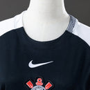 Camisa Corinthians II 25/26 Torcedor Nike Feminina - Preto+Branco
