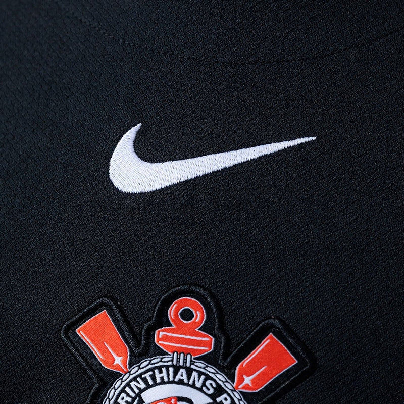 Camisa Corinthians II 25/26 Torcedor Nike Masculina - Preto+Branco