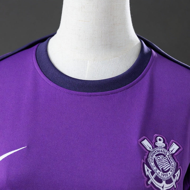 Camisa Corinthians Treino 25/26 Nike Feminina - Roxo