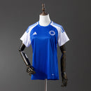 Camisa Cruzeiro I 25/26 Adidas Feminina - Azul