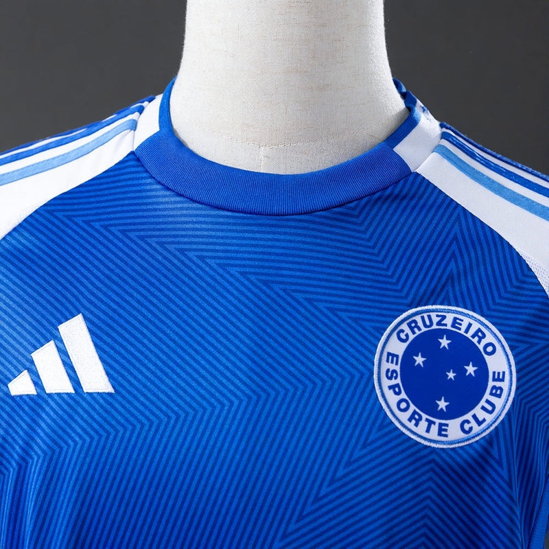 Camisa Cruzeiro I 25/26 Adidas Masculina - Azul