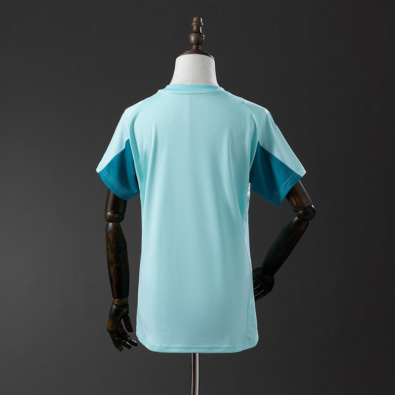 Camisa Cruzeiro Treino 2025/26 Feminina Adidas - Azul Turquesa Claro