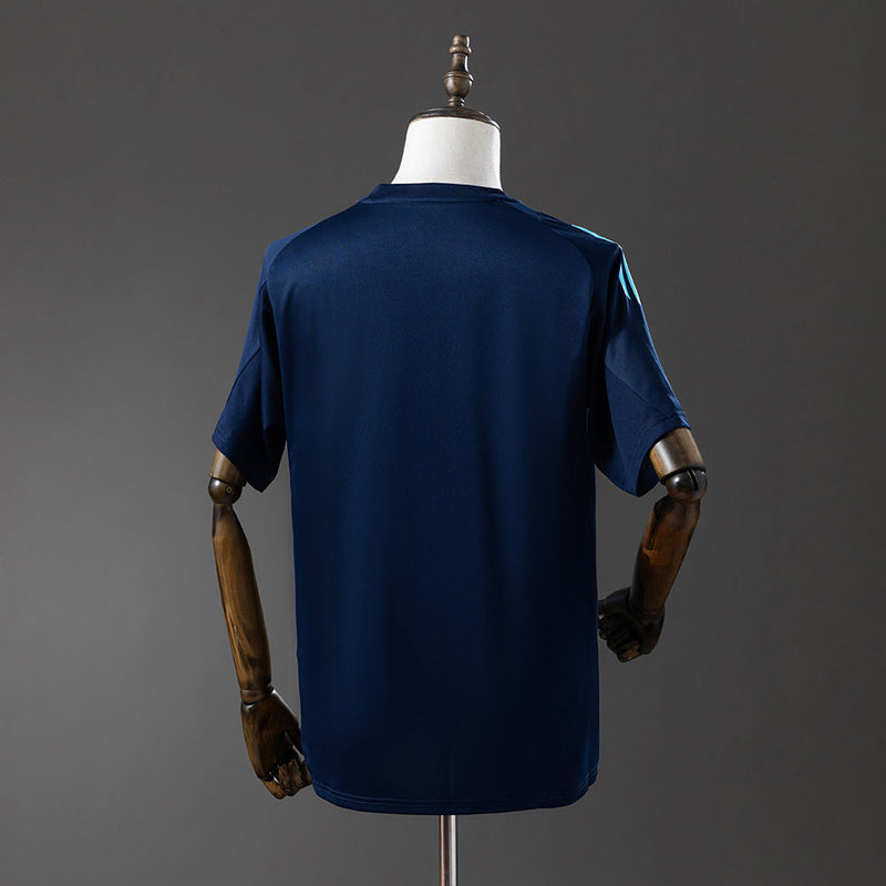 Camisa Flamengo Comissão Técnica Treino 25/26 Adidas - Azul Marinho