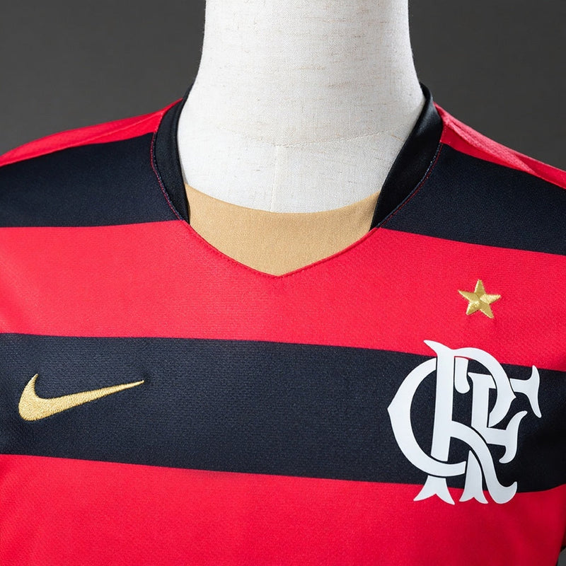 Camisa Flamengo Retrô 2008/09 Torcedor Nike Masculina - Vermelho