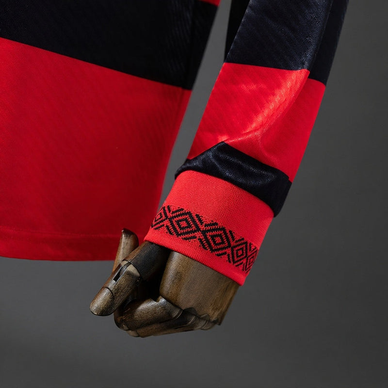 Camisa Flamengo Umbro Retrô Manga Longa I 1994/95= Masculina