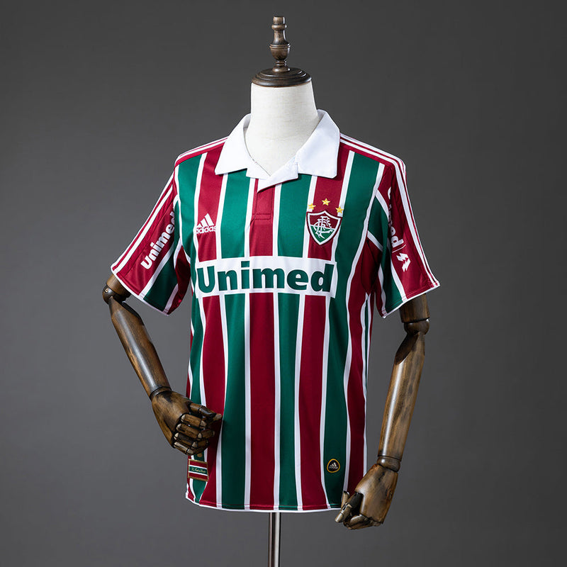 Camisa Fluminense 2010 Adidas - Retrô Masculino - Tricolor