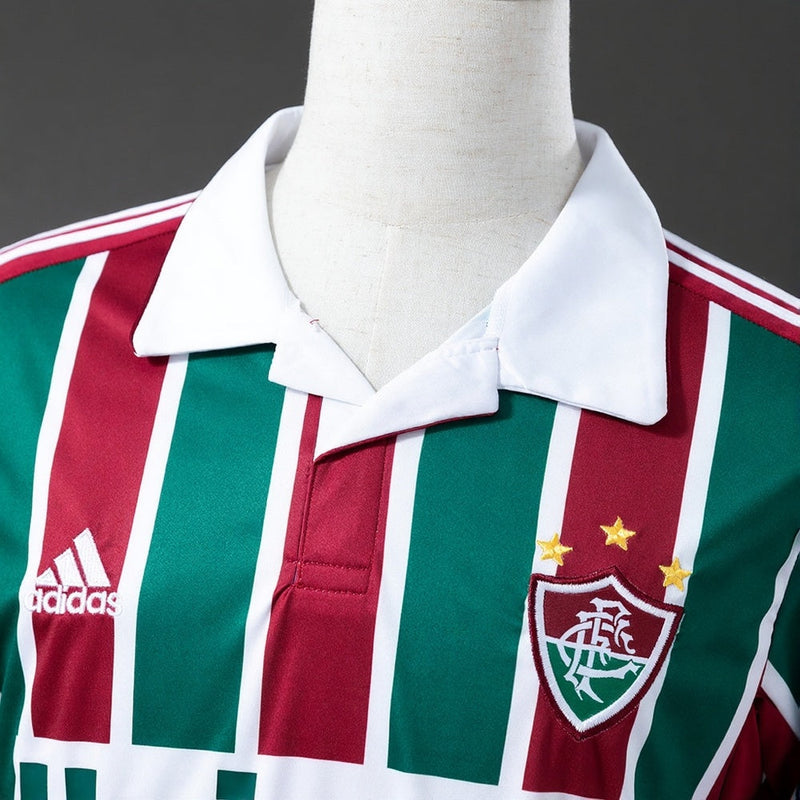Camisa Fluminense 2010 Adidas - Retrô Masculino - Tricolor