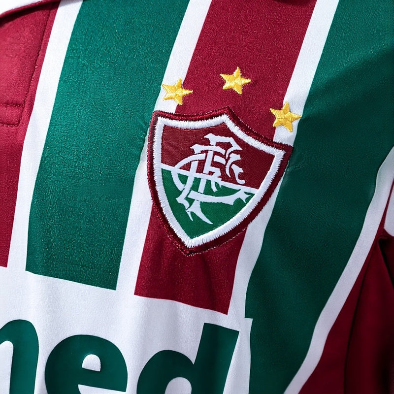 Camisa Fluminense 2010 Adidas - Retrô Masculino - Tricolor