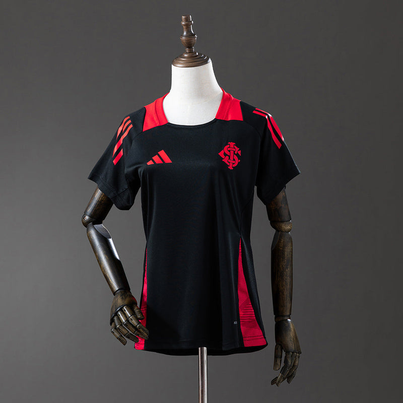 Camisa Internacional 25/26 Treino Adidas Feminina - Preto