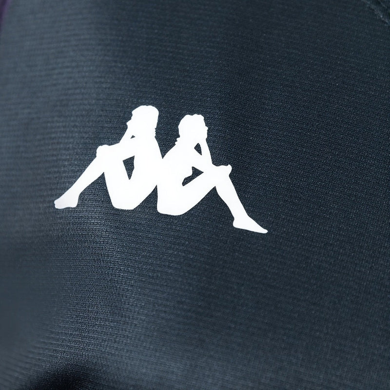 Camisa Kappa Vasco Aquecimento 2024 Feminina Preta