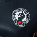 Camisa Kappa Vasco Aquecimento 2024 Feminina Preta