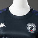 Camisa Kappa Vasco Aquecimento 2024 Feminina Preta