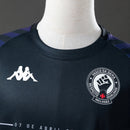 Camisa Kappa Vasco Aquecimento 2024 Masculina Preta