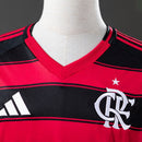 Camisa Manga Longa Adidas Flamengo I 25/26 Masculina