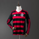 Camisa Manga Longa Adidas Flamengo I 25/26 Masculina