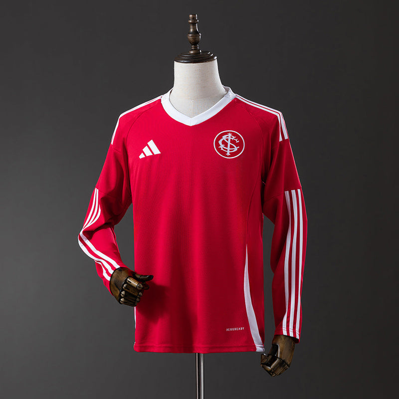Camisa Manga Longa Internacional I 25/26 Adidas Feminina