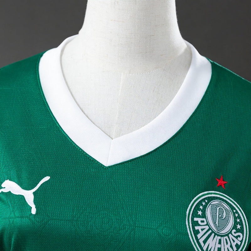 Camisa Palmeiras I 25/26 Torcedor Puma Feminina - Verde