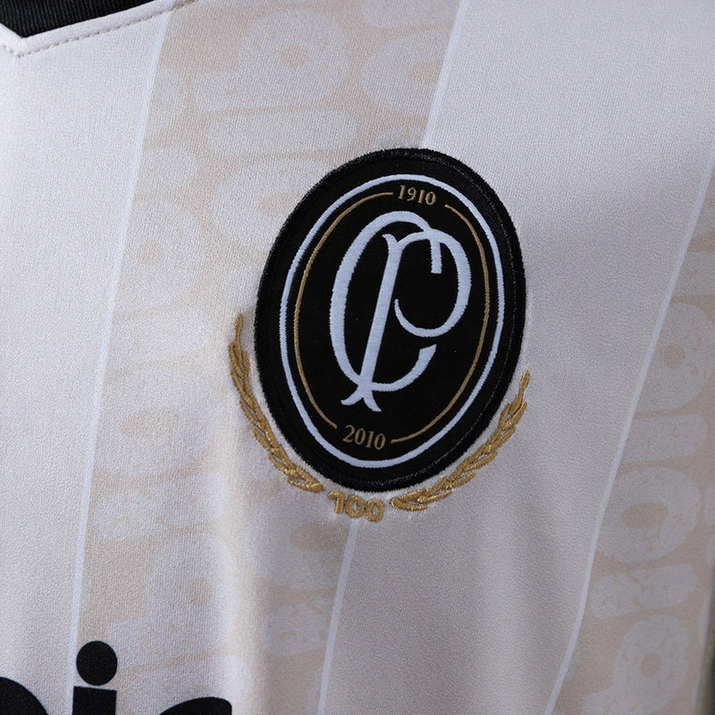 Camisa Retrô Corinthians - ANIVERSÁRIO 100 ANOS - 2010 - Nike - Torcedor