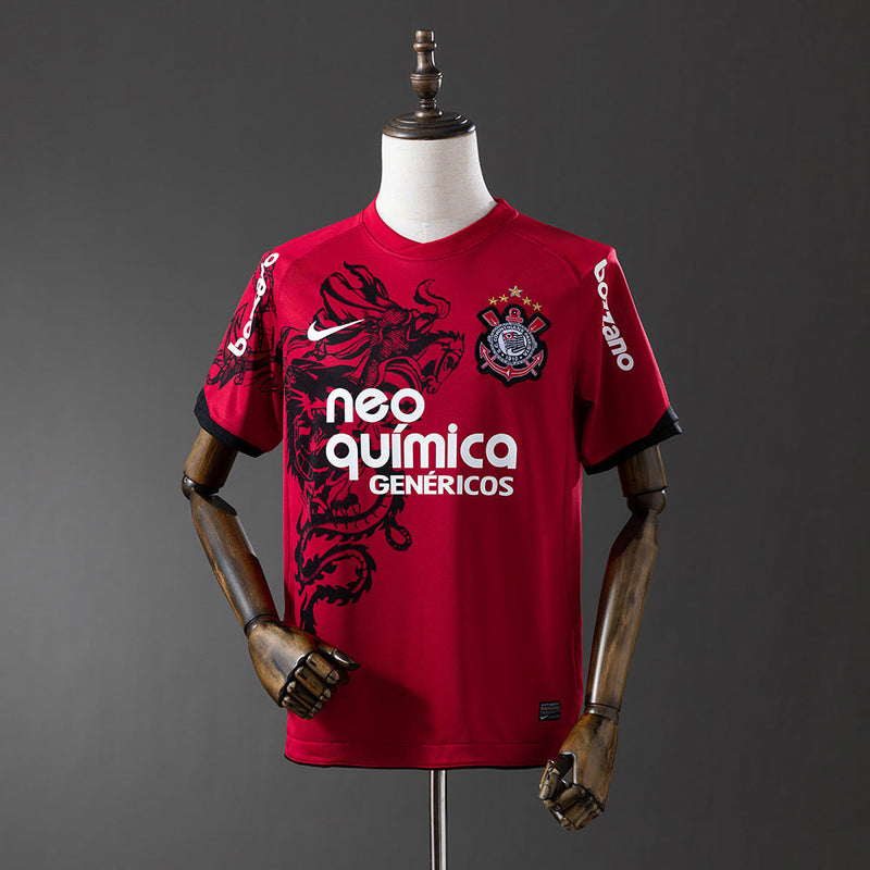 Camisa Retrô Corinthians III 11/12 Torcedor Nike Masculina - Grená