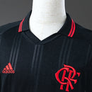 Camisa Retrô Flamengo III 2019/20 Preta Classic Edition Manga Longa
