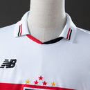 Camisa São Paulo I 24/25 New Balance Masculina - Branco+Vermelho