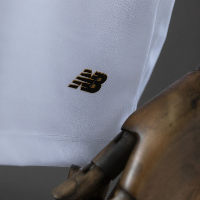 Camisa São Paulo I 24/25 New Balance Masculina - Branco+Vermelho