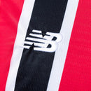 Camisa São Paulo II 24/25 New Balance Manga Longa - Vermelho+Branco