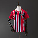 Camisa São Paulo II 25/26 New Balance Feminina - Vermelho+Branco