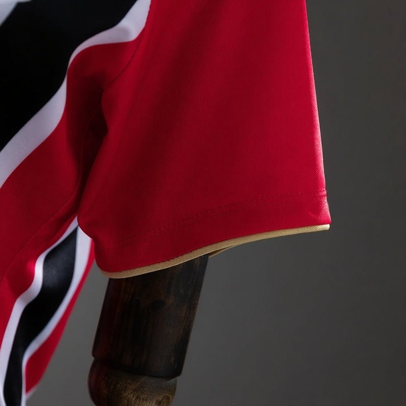 Camisa São Paulo II 25/26 New Balance Feminina - Vermelho+Branco