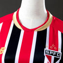 Camisa São Paulo II 25/26 New Balance Feminina - Vermelho+Branco