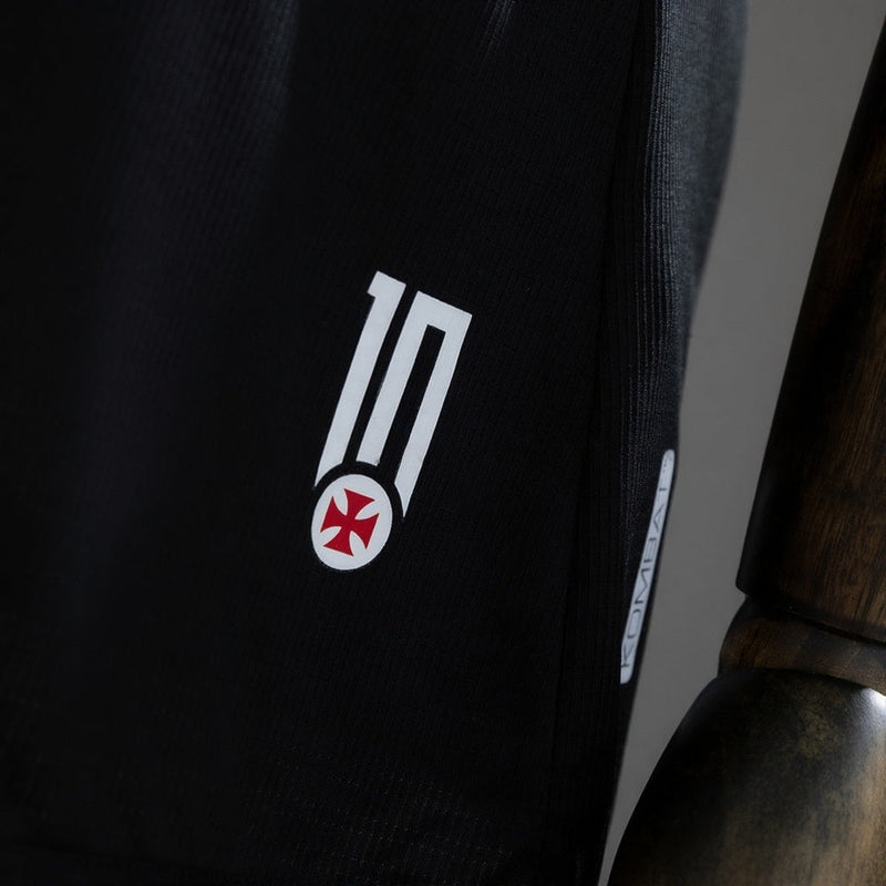 Camisa Vasco I 24/25 Kappa Feminina - Preto+Branco