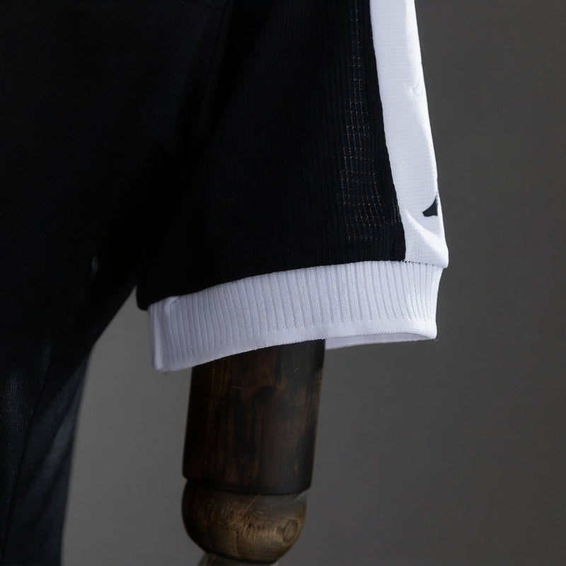 Camisa Vasco I 24/25 Kappa Feminina - Preto+Branco