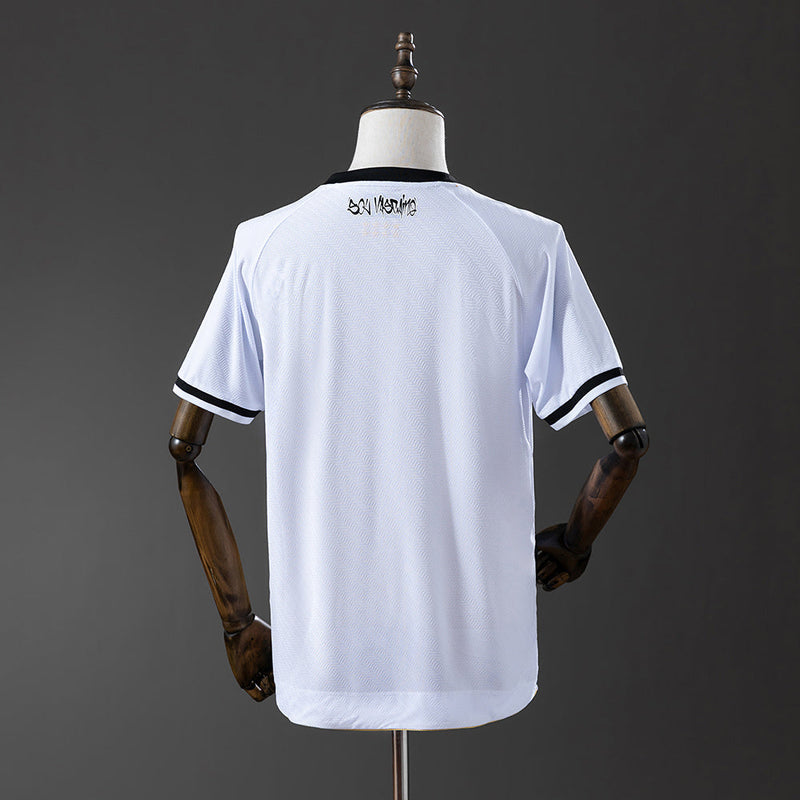 Camisa Vasco II 25/26 Masculino - Branco+Preto