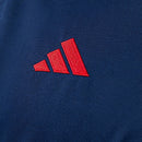 Camisa polo Flamengo Comissão Técnica Treino 25/26 Adidas - Azul Marinho