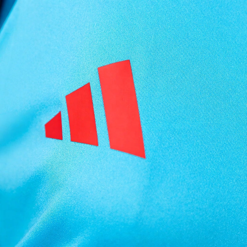 Camiseta Treino Flamengo 25/26 - Azul Ciano Feminino