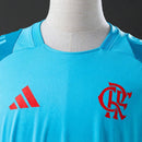 Camiseta Treino Flamengo 25/26 - Azul Ciano
