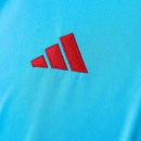 Camiseta polo Treino Flamengo 25/26 - Azul Ciano