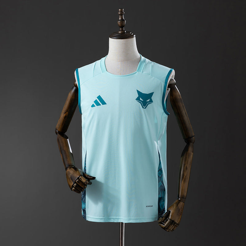 Regata Cruzeiro Treino 2025/26 Adidas - Azul Turquesa Claro