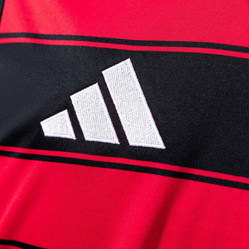 Regata Flamengo I 25/26 Adidas Masculina - Preto