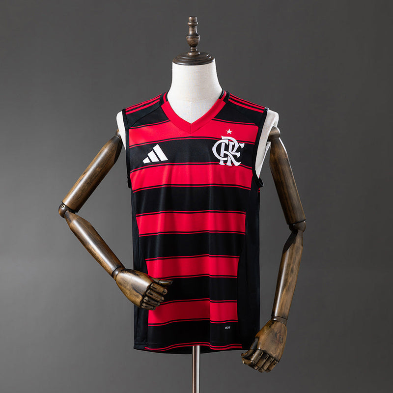 Regata Flamengo I 25/26 Adidas Masculina - Preto